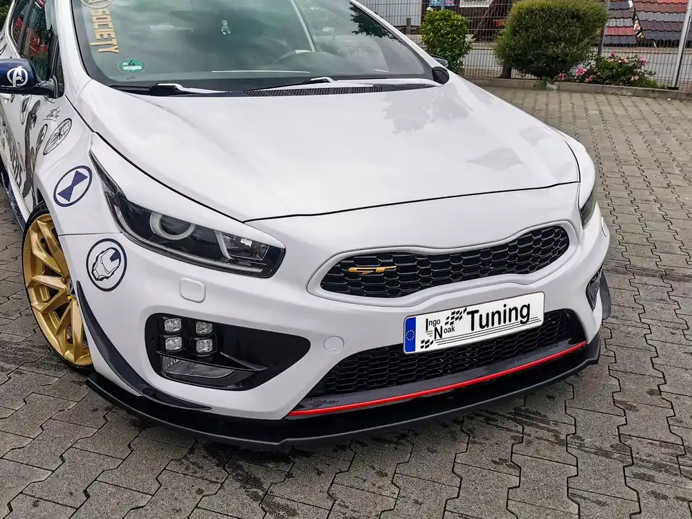 Preisknaller CUP Frontspoilerlippe V2 passend für Kia Ceed GT & Pro Ceed GT 2013–2018