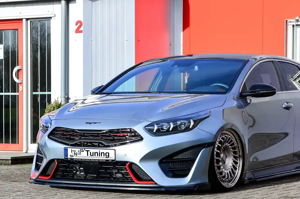 CUP Frontspoilerlippe mit Wings passend für Kia Pro Ceed GT ab 2021 Finale Aktion