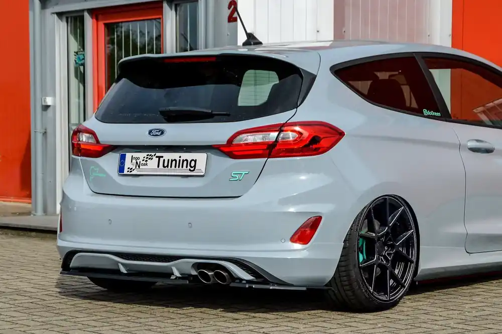 Heckansatz aus ABS passend für Ford Fiesta ST MK8 JHH Markenprodukt