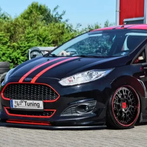 CUP Frontspoilerlippe passend für Ford Fiesta Sport JA8 MK7 FL ab 2012 Versand Am Gleichen Tag