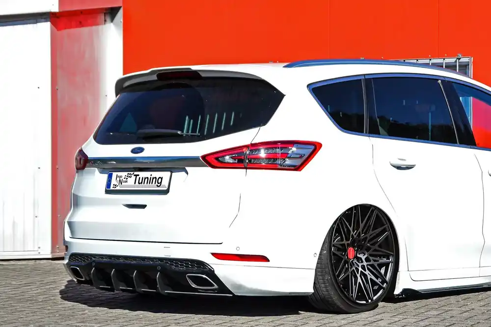 Heckansatz Diffusor passend für Ford S-Max 2 ST-Line ab Bj.2015-2019 Expressversand