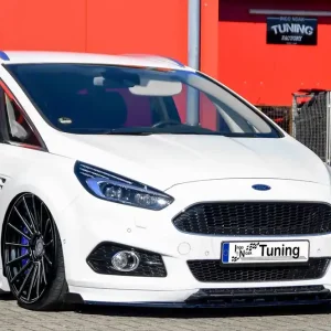 CUP Frontspoilerlippe mit Wing passend für Ford S-Max 2 ST-Line 2015-2019 Expressversand