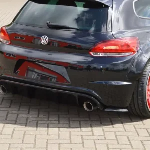 Heckdiffusor Einsatz in flacher Ausführung passend für VW Scirocco R 13 Sichere Zahlung