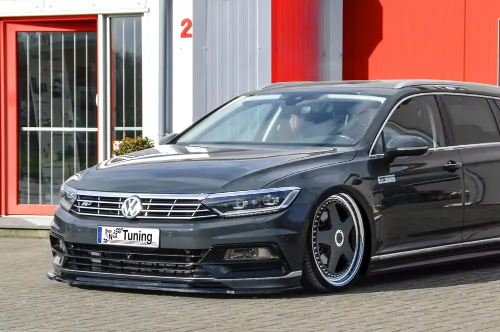 Neu Cup Frontspoilerlippe passend für VW Passat 3G B8 R-Line