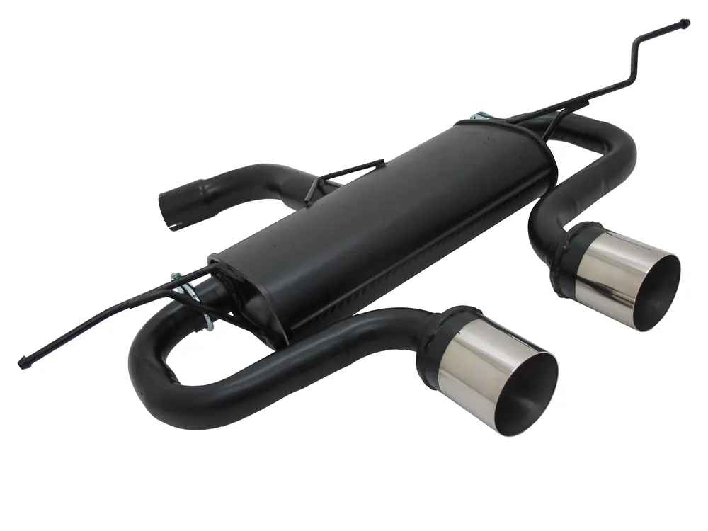 Novus Sportauspuff R32 Look 90mm passend für VW Golf 5 & VW Golf 6 Zertifiziert