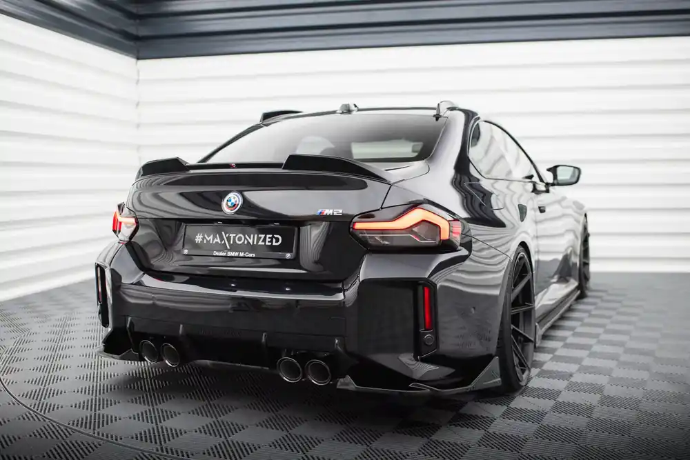 Heck Ansatz Flaps Diffusor V.2 passend für BMW M2 G87 Kracherpreis