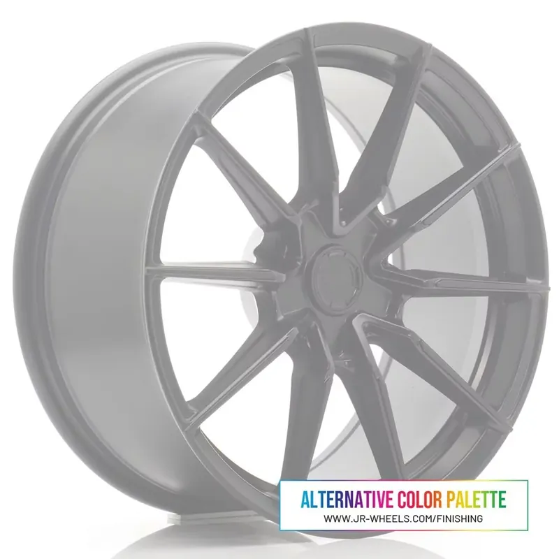 JR Wheels SL02 18x8 ET20-40 5H Blank Silver Alufelge Neu