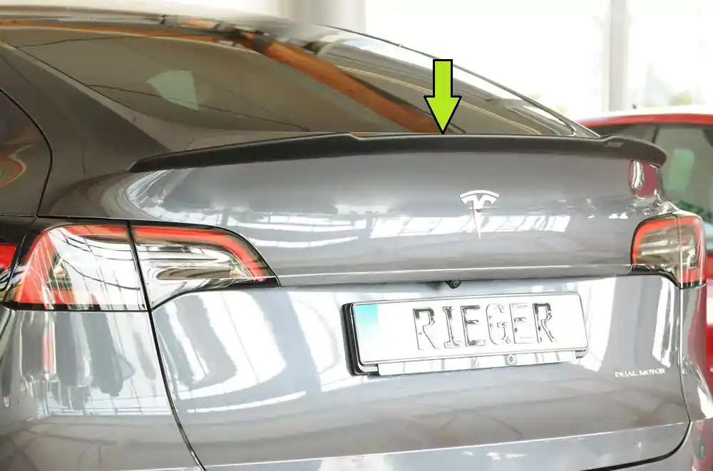 Rieger Heckklappenspoiler passend für Tesla Model Y ab 03/2020 Neu Im Sortiment