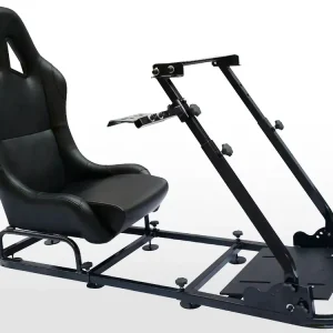 Direktkauf FK Gamesitz Spielsitz Rennsimulator eGaming Seat Monaco schwarz