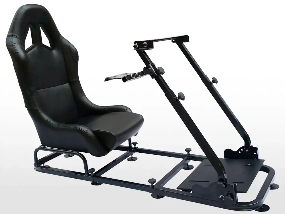 Direktkauf FK Gamesitz Spielsitz Rennsimulator eGaming Seat Monaco schwarz