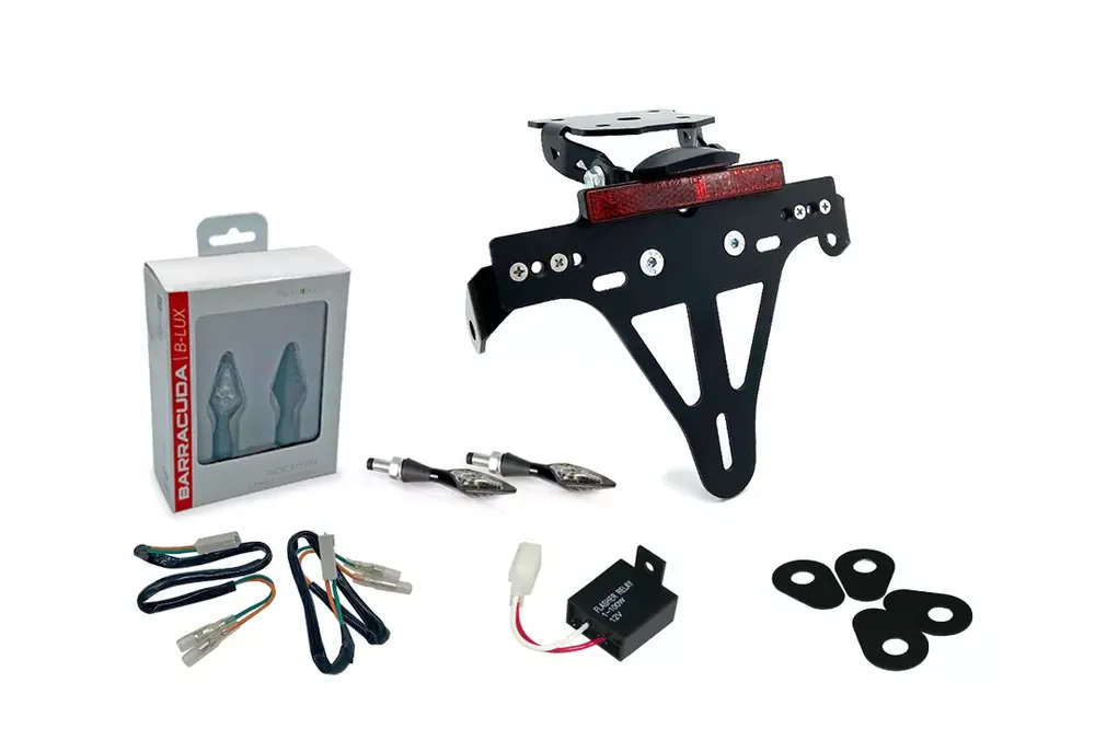 Neu Kennzeichenhalter-Blinker-Kit X-LED passend für Kawasaki Z800 ab Modelljahr 2013