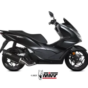 MIVV MOVER Edelstahl Schwarz passend für Honda PCX 125 21-23 Mega-Angebot
