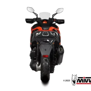 MIVV MOVER Edelstahl Schwarz passend für KYMCO DTX 360 350 23-24 Sonderaktion