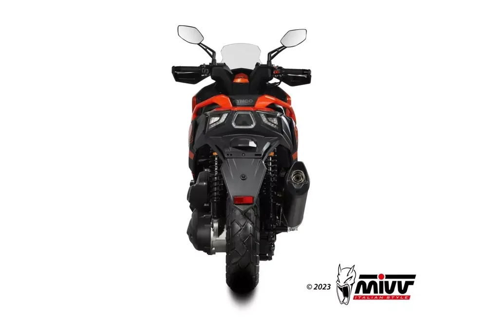 MIVV MOVER Edelstahl Schwarz passend für KYMCO DTX 360 350 23-24 Sonderaktion
