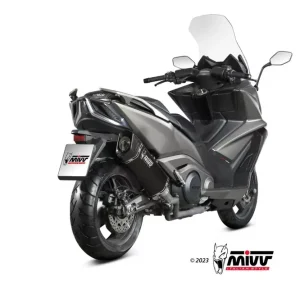 MIVV SR-1 Titan Schwarz Endschalldämpfer passend für KYMCO AK550 Rabatt