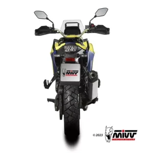 MIVV Speed Edge Edelstahl Endschalldämpfer passend für Suzuki V-Strom 800 DE-SE (23–25) Direktkauf