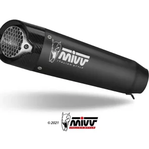 Sonderangebot MIVV X-M5 Endschalldämpfer Edelstahl Schwarz passend für Suzuki GSX-8 S 22-23