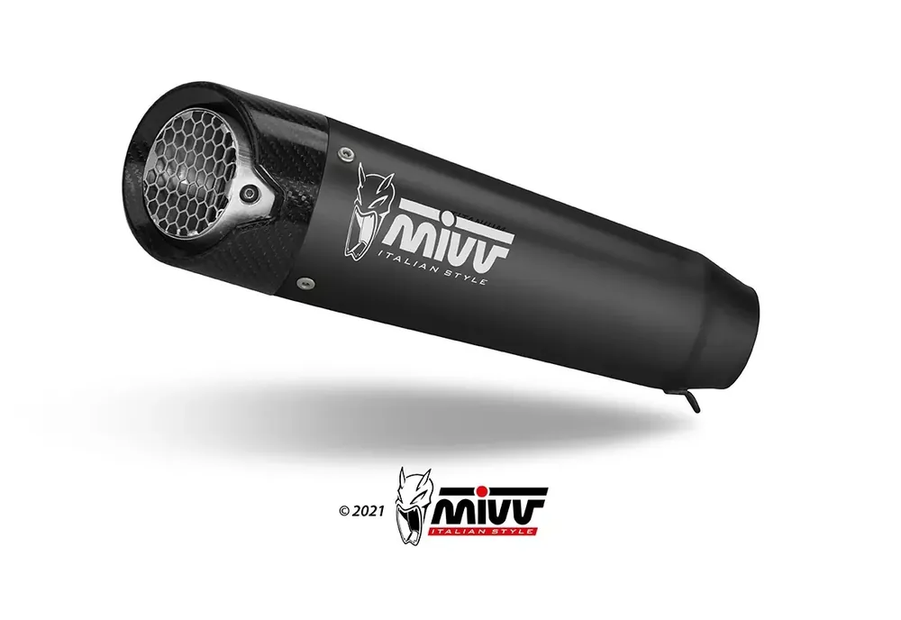 Sonderangebot MIVV X-M5 Endschalldämpfer Edelstahl Schwarz passend für Suzuki GSX-8 S 22-23