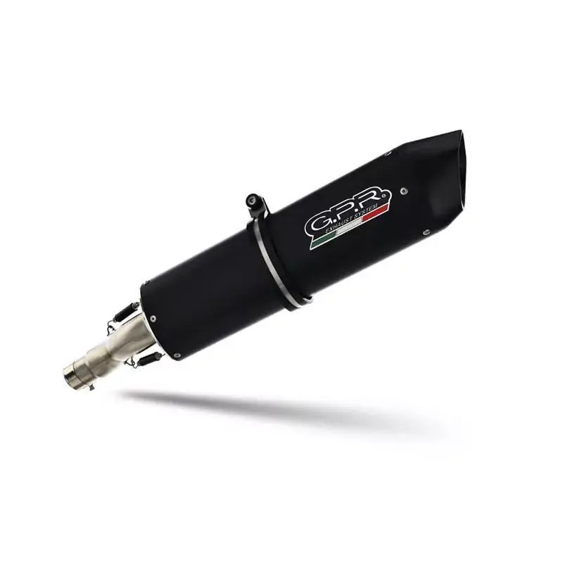 Super-Preis GPR Furore Nero Racing Slip-On Auspuff passend für Moto Guzzi V85 TT 2021–2024