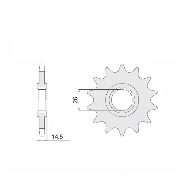 Ritzel 17 Zähne Teilung 525 passend für Honda RVF750R RC45 Preisknaller