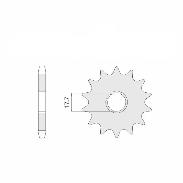 Ritzel 14 Zähne Teilung 520 passend für Yamaha, KTM u.a. Sonderangebot