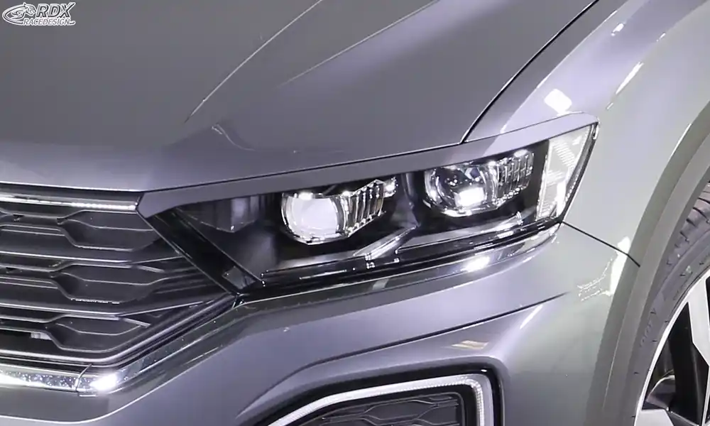 RDX Scheinwerferblenden passend für VW T-Roc A1 (2017–2021) Böser Blick Versand Am Gleichen Tag