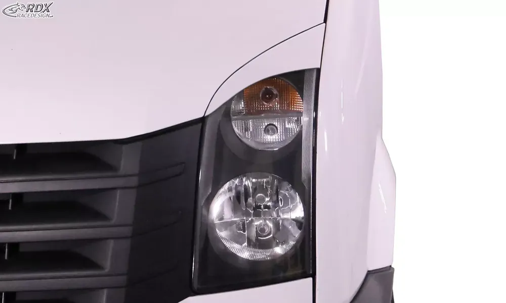 RDX Scheinwerferblenden Böser Blick passend für VW Crafter (2006–2017) Kracherpreis