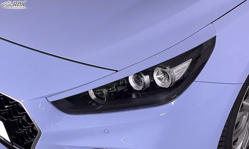 Mega-Angebot RDX Scheinwerferblenden passend für Hyundai i30 PD PDE (2017-2021) Böser Blick