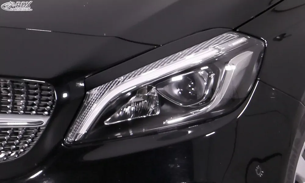 RDX Scheinwerferblenden passend für Mercedes A-Klasse W176 (2012–2019) Böser Blick Preisknaller