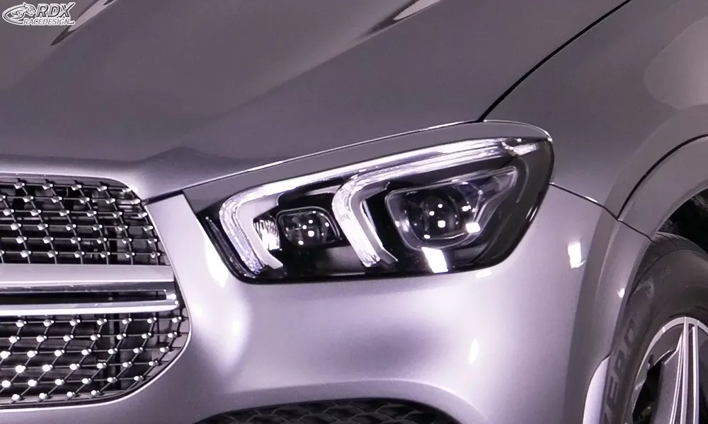 Preis Gesenkt RDX Scheinwerferblenden passend für Mercedes GLE 167 (2018+) Böser Blick
