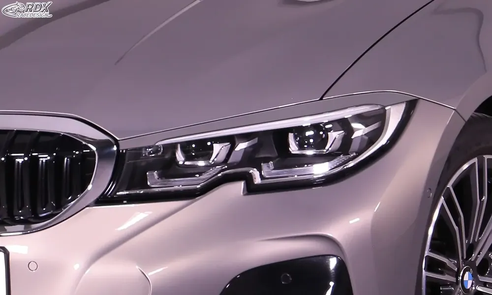 Schnäppchen RDX Scheinwerferblenden passend für BMW 3er G20 G21 Böser Blick