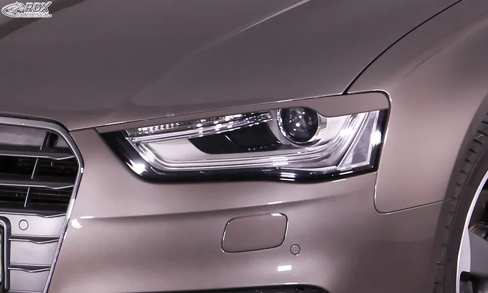 RDX Scheinwerferblenden passend für Audi A4 B8 Facelift (2011-2015) Böser Blick Garantierte Lieferung