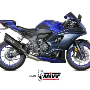MIVV SR-1 Titan Schwarz Auspuff passend für YAMAHA R7 22-24 Bestpreis