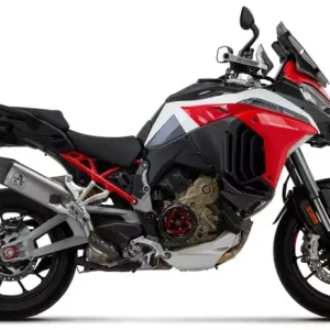 Neu Im Sortiment Arrow VELOCE Endschalldämpfer Titan Schwarz passend für DUCATI Multistrada V4 1100 21-22