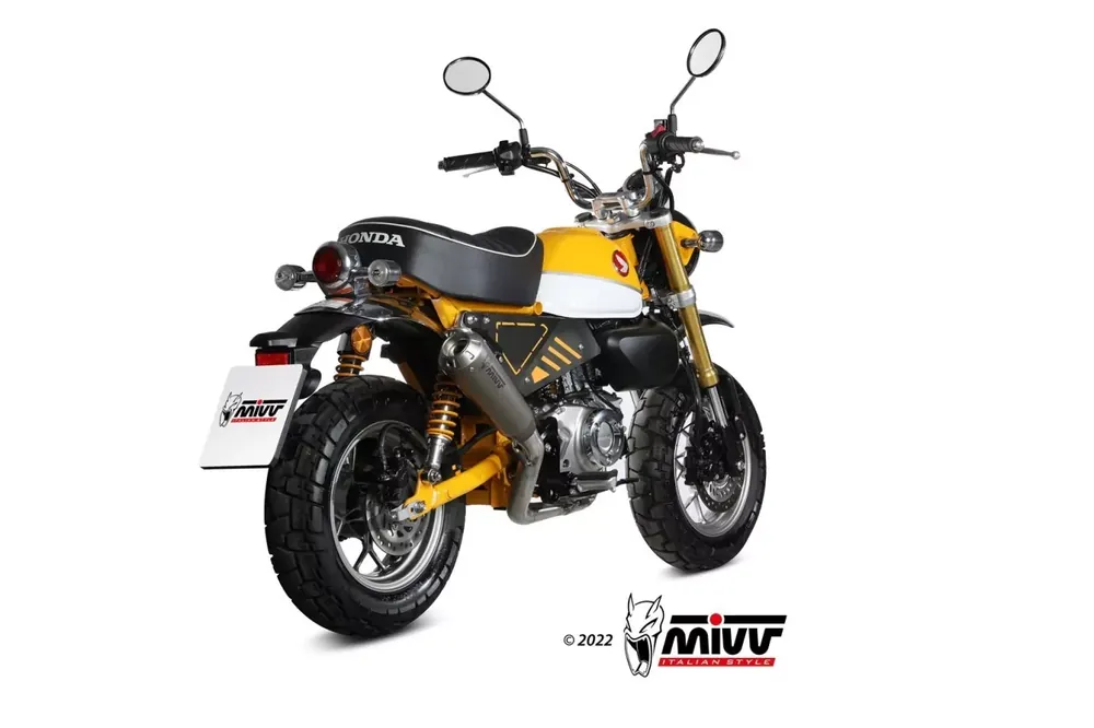 Heißes Angebot MIVV X-M1 Titan Endschalldämpfer passend für Honda Monkey 125 (18-24)