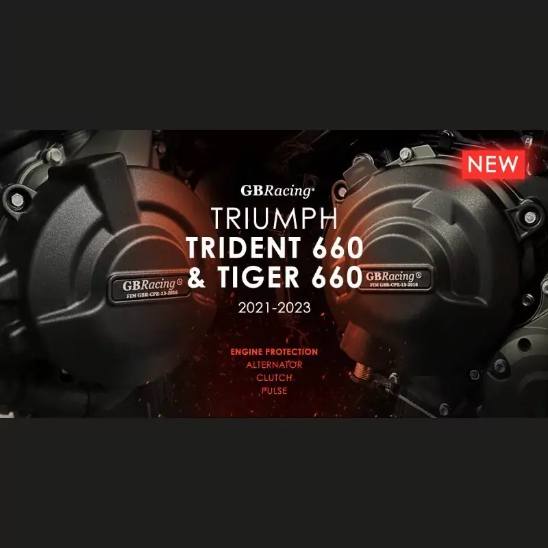 Markenprodukt GB Racing Motor Protektor Set passend für Triumph Trident 660 / Tiger Sport 660