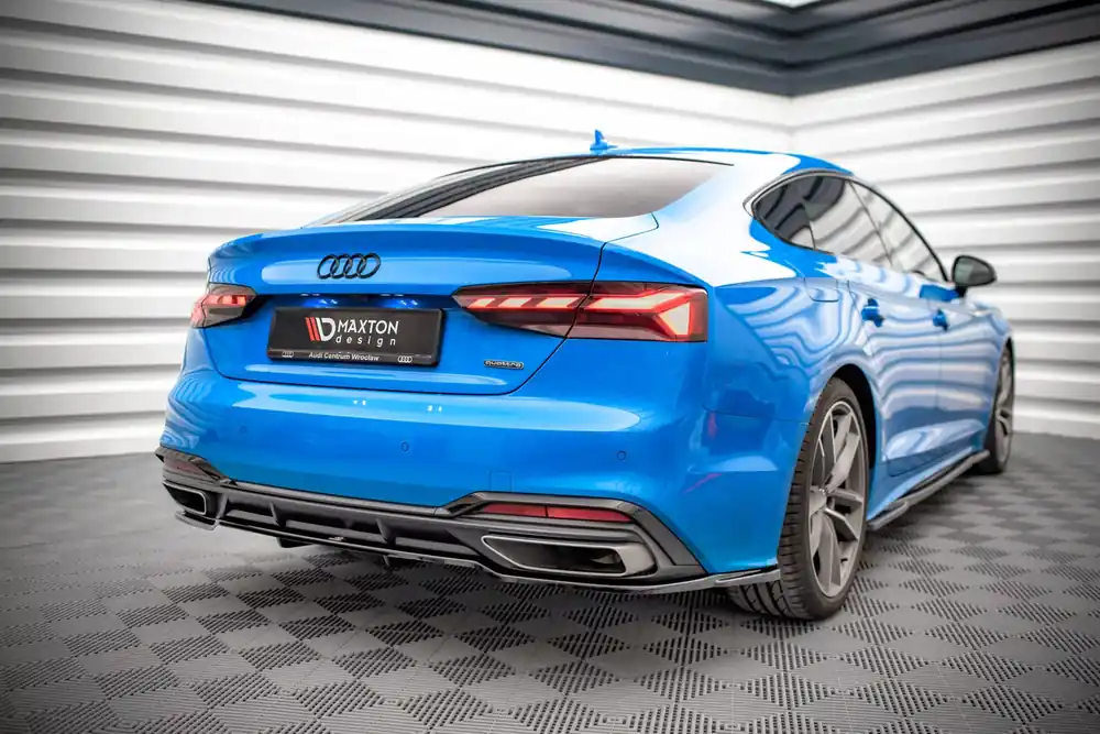 Mittlerer Cup Diffusor DTM Look passend für Audi A5 S-Line F5 Facelift Top-Preis