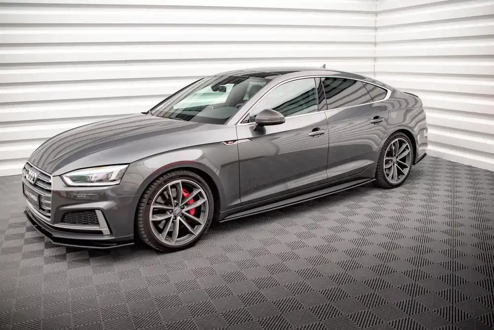 Street Pro Seitenschweller Ansatz passend für Audi A5 S-Line / S5 Sportback F5 Mega-Angebot