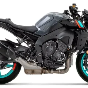 Geprüft Arrow PISTA Titan Schwarz Endschalldämpfer passend für Yamaha MT-10 22-24