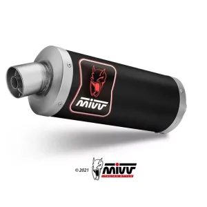 Abverkauf MIVV DAKAR Edelstahl Schwarz passend für Triumph Tiger 1200 GT / Rally 21-23