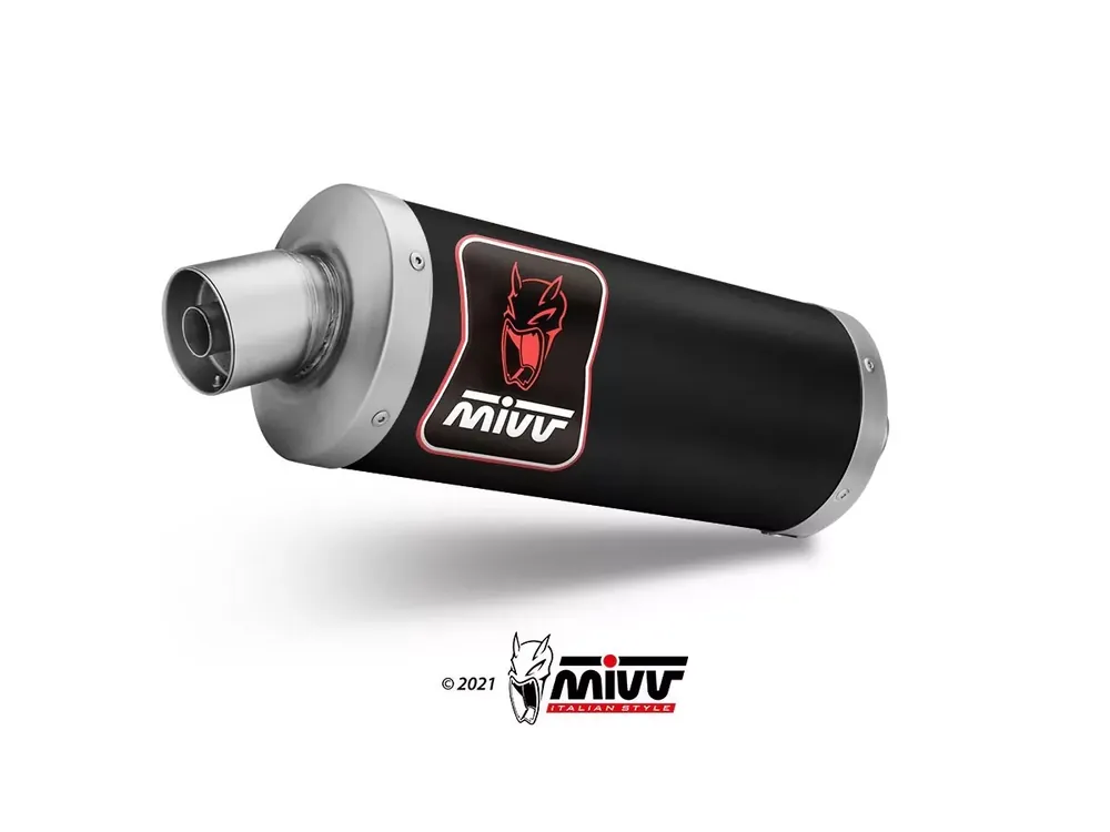 Abverkauf MIVV DAKAR Edelstahl Schwarz passend für Triumph Tiger 1200 GT / Rally 21-23