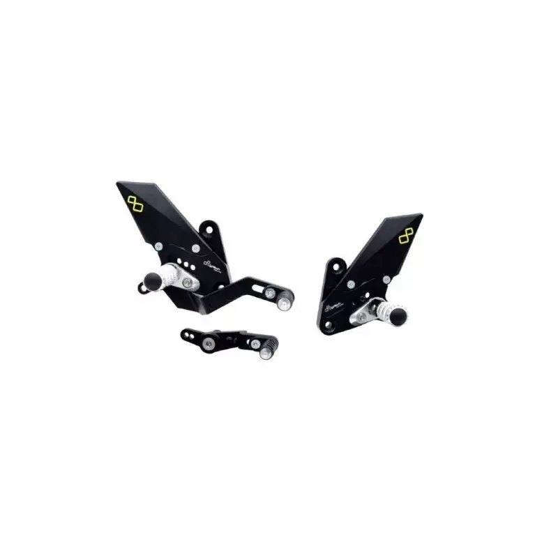 Super-Preis Lightech Fußrastenanlage passend für Yamaha MT-09 / Tracer 9 / XSR 900 GP