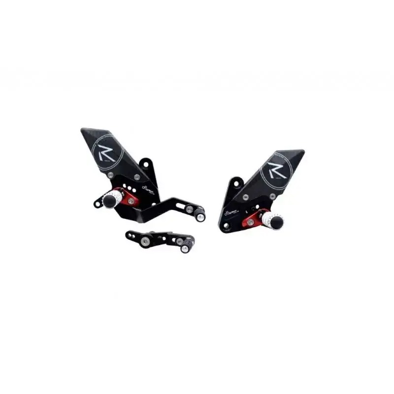 Neu Lightech Fußrastenanlage R Type passend für Yamaha MT-09 / Tracer 9 / XSR 900