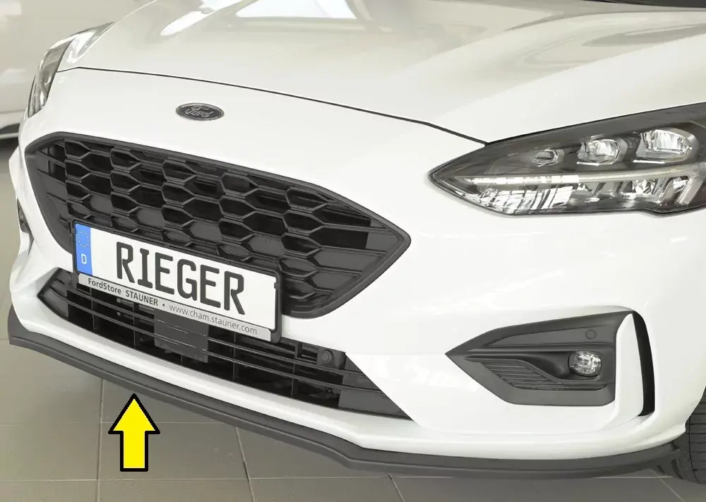 Billig Rieger Spoilerschwert passend für Ford Focus 4 ST (DEH) 5-türig (Schrägheck) 06/19–03/22
