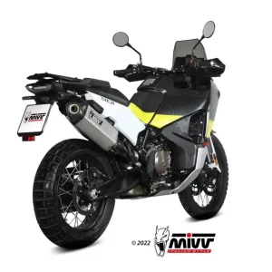 Finale Aktion MIVV SPEED EDGE Edelstahl Endschalldämpfer passend für HUSQVARNA NORDEN 901