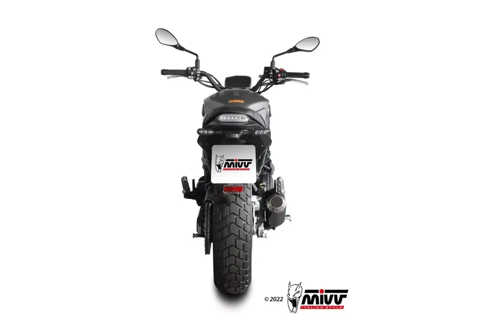 MIVV MK3 Carbon Endschalldämpfer passend für Benelli Leoncino 800 22-23 Sichere Zahlung