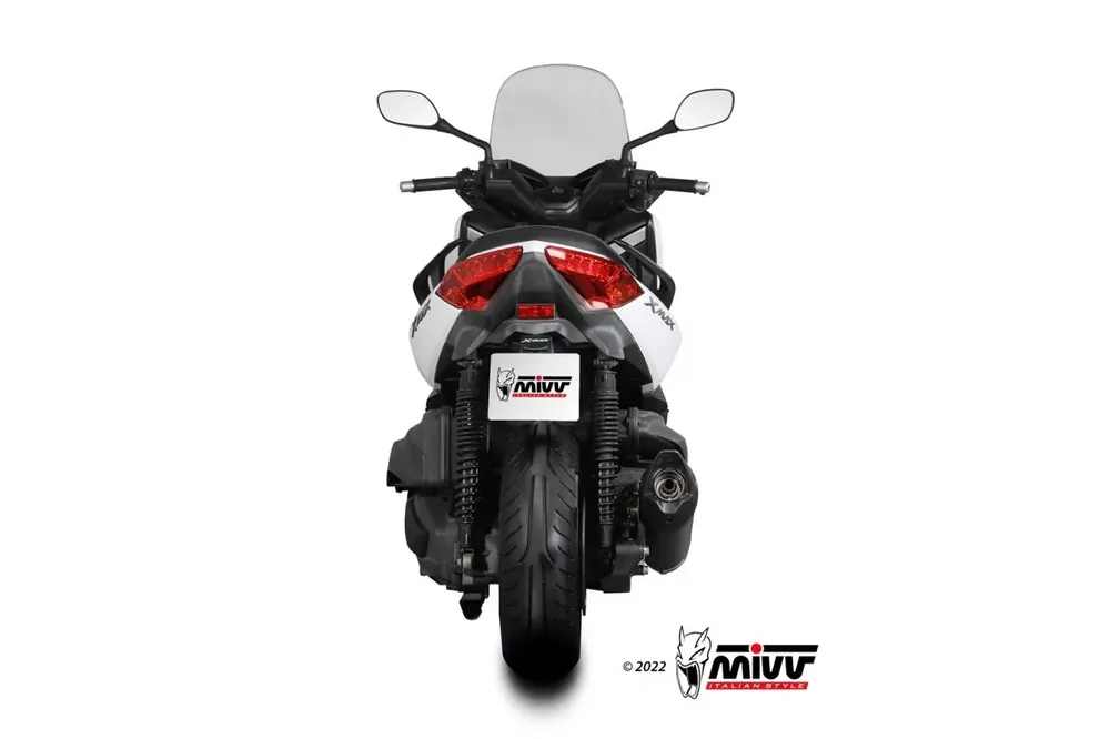 Preiswert MIVV MOVER Auspuff Edelstahl Schwarz passend für Yamaha X-MAX 400 13-16