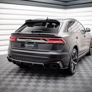 Aktuell Heck Ansatz Flaps Diffusor V.2 passend für Audi RSQ8 Mk1