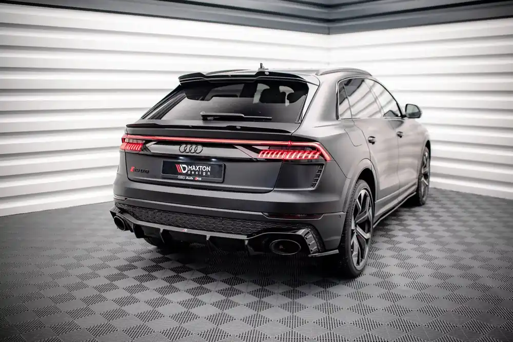 Aktuell Heck Ansatz Flaps Diffusor V.2 passend für Audi RSQ8 Mk1