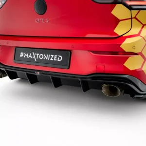 Diffusor Heck Ansatz passend für VW Golf GTI Clubsport Mk8 Facelift Meistverkauft